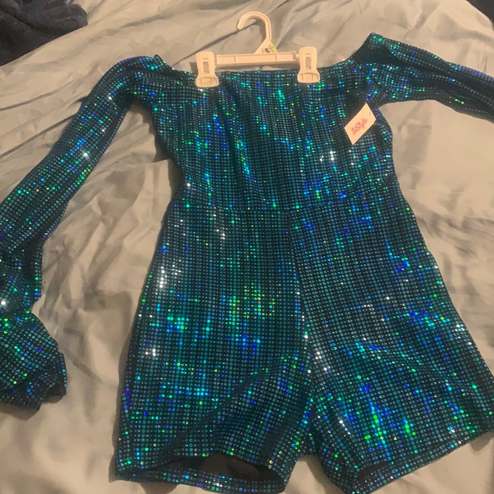 Romper shorts jumpsuit